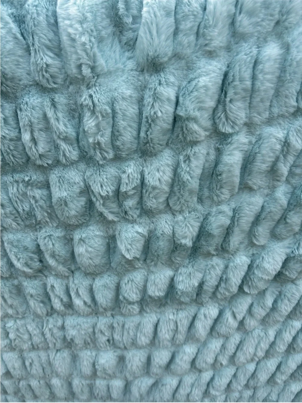 NWOT Minky Holic super soft Blanket - Seafoam Blue